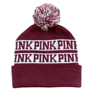 VS PINK Pom Pom Beanie